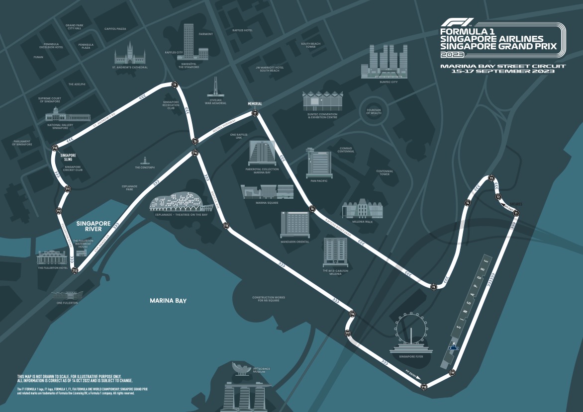 F1 Singapores Marina Bay Circuit To Get New Layout For 2023
