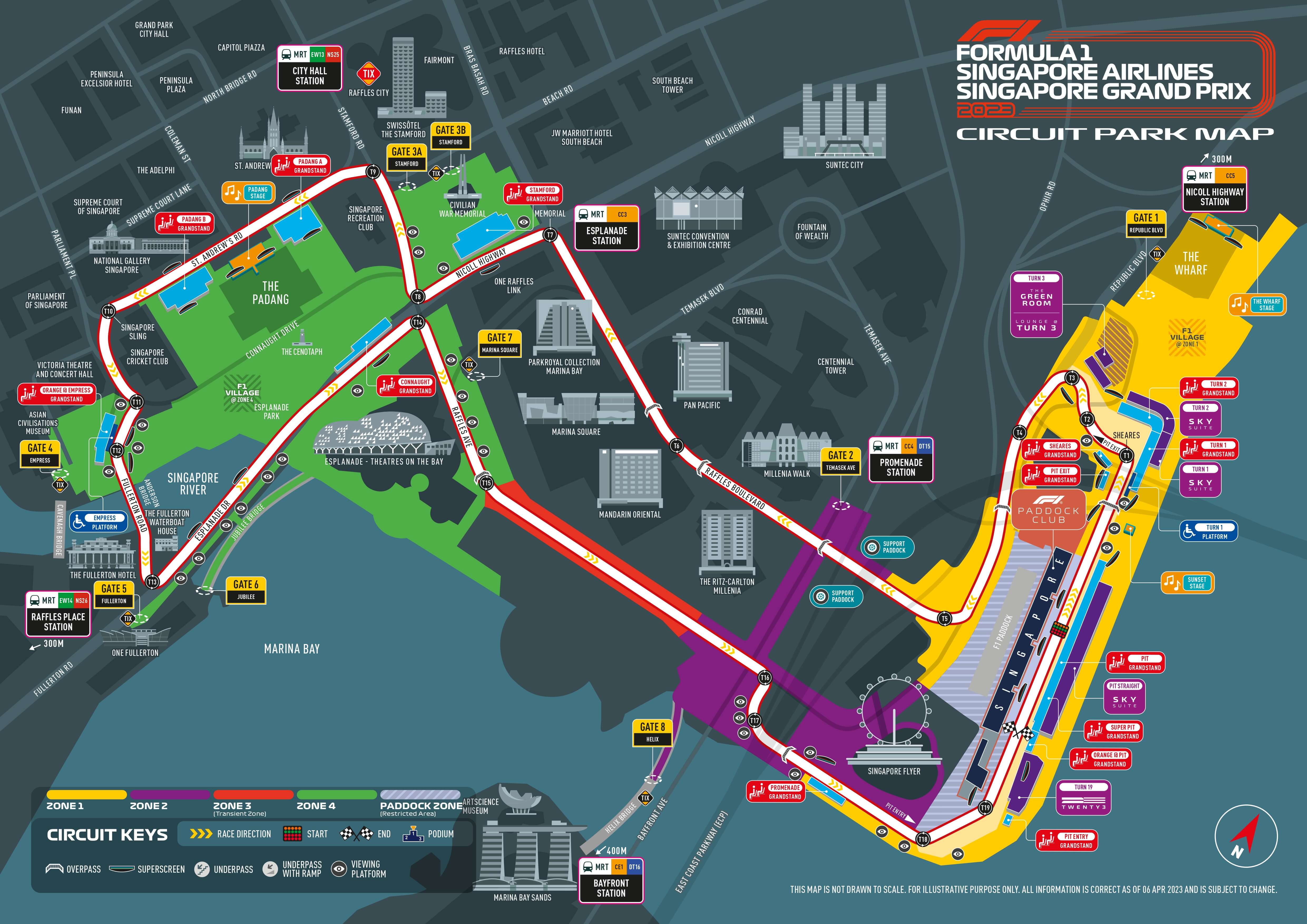 Circuit Park Map