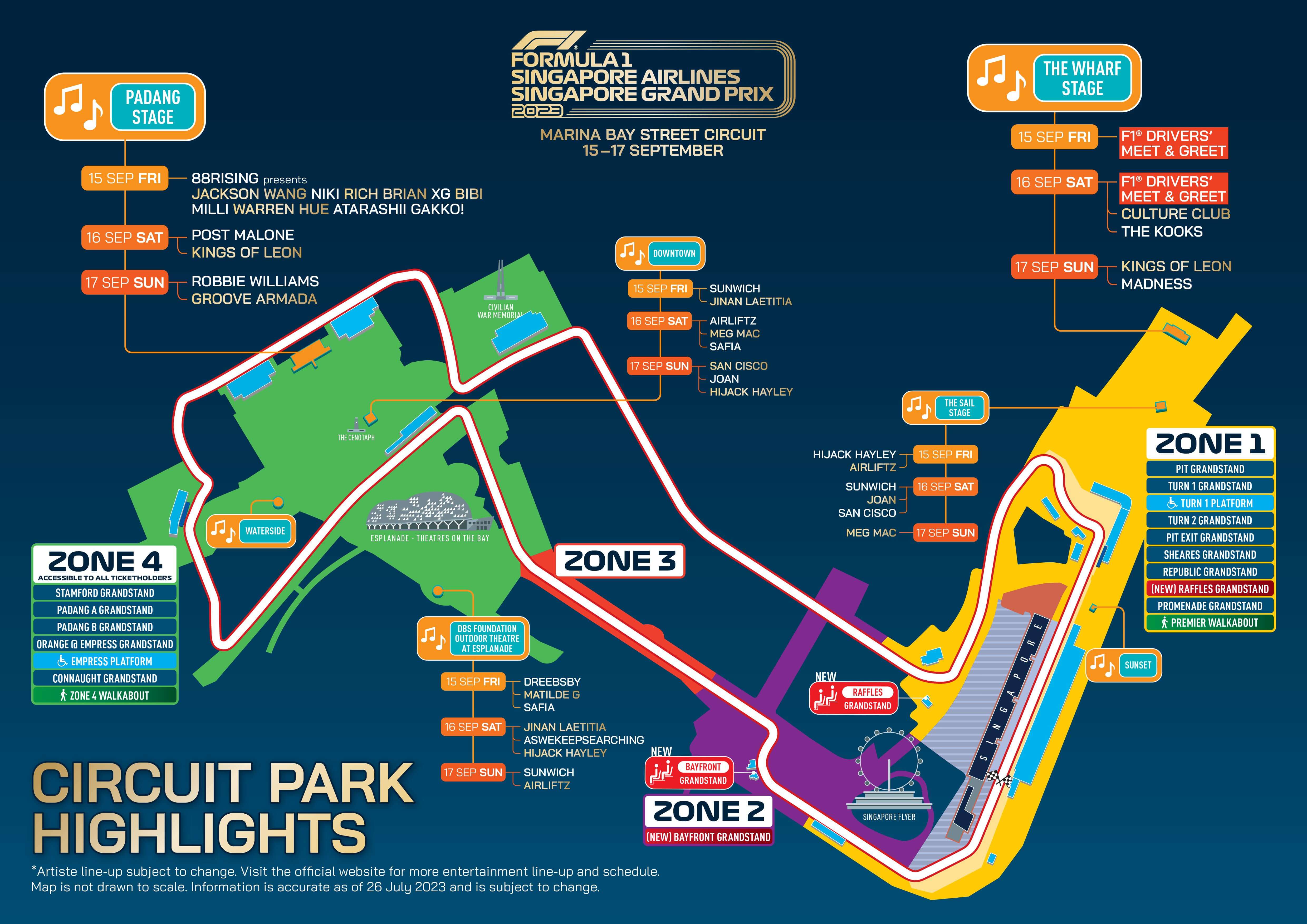 Singapore F1 Formula 1 Night Race Singapore Grand Prix